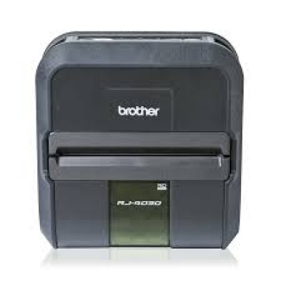 Brother RuggedJet RJ-4030 - Label printer - direct thermal - Roll (11.8 cm) - 203 dpi - up to 127 mm/sec - USB, serial, Bluetooth